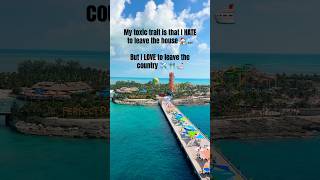 Homebodies love to travel #cococay #utopiaoftheseas #cruise #shorts