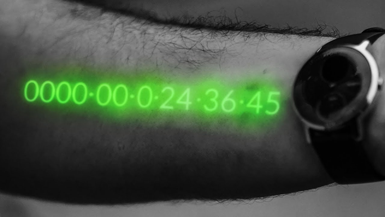 In Time Clock On Arm Effect in After Effects