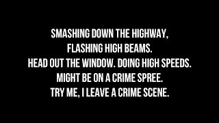 Dikulz- Crime Scene ft. (Z, C.Ray, & Twisted Insane) *LYRICS ON SCREEN*