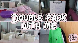🧳 Packing for 2 Totally Different Trips at Once - Pack With Me Vlog