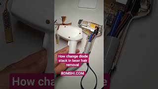 how change diode stack in laser hair removal | new laser bar