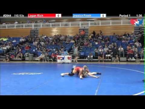 WM 51 KG - RR2 - Logan Rich (Gator) vs. Jessica Fresh (Waldorf)