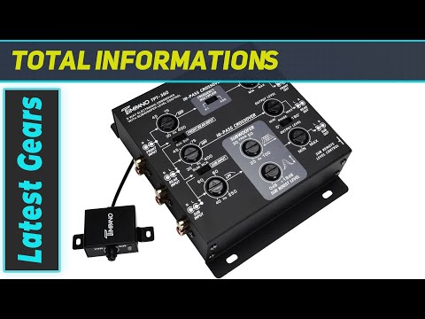TPT-360 Timpano 3-Way Electronic Crossover: Enhance Your Car Audio Setup!