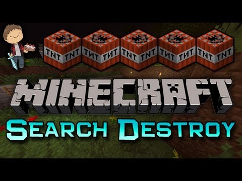 Minecraft: Search & Destroy w/Mitch! Game 13 - Carpet Bomb!