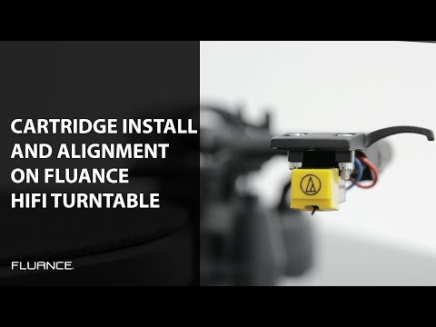 How to align, upgrade, change or install a new cartridge on a Fluance HiFi Turntable