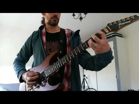 3/4 metal riff tutorial, B tuning