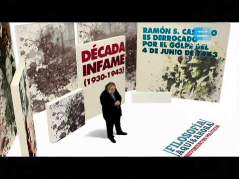 Filosofía aquí y ahora - La década infame - Temporada 7 Capítulo 5 - Jose Pablo Feinmann