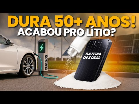 Incrível BATERIA de SÓDIO da CATL é lançada | PRODUÇÃO em MASSA já em 2025!