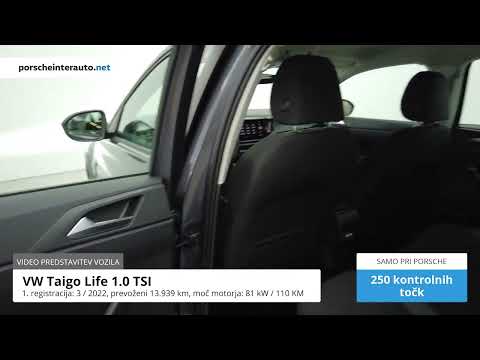 VW Taigo Life 1.0 TSI - PREDSTAVITEV VOZILA