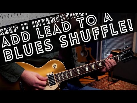 How To Add Walking Lead Lines To A Blues Shuffle