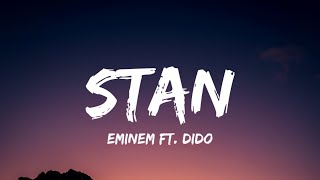 Download lagu Eminem - Stan (Lyrics) ft. Dido mp3 Download lagu Eminem - Stan (Lyrics) ft. Dido mp3