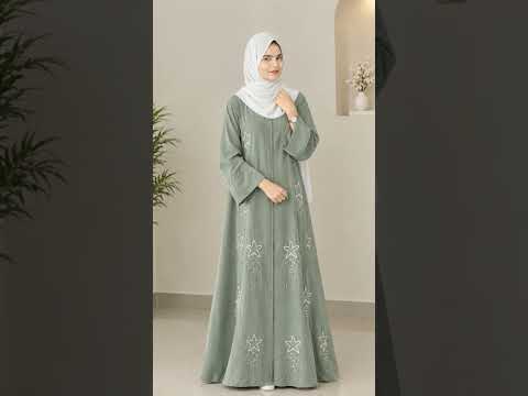 Abaya yang cantik dan anggun ini bikin penampilan sehari-hari jadi lebih istimewa! ✨ Cocok banget dipadukan dengan hija...