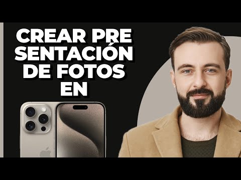 Cómo crear una presentación de fotos en iPhone