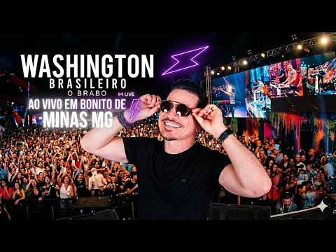 Washington Brasileiro em Bonito de Minas - MG: O Show Completo que sacudiu o Norte de Minas!