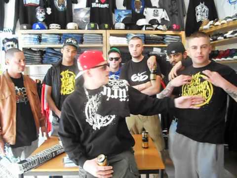 187 STRASSENBANDE BEI DEM HIP HOP STORE - I LOVE FASHION - MIT CHRIS ROCK