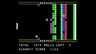 Break Out (aka. Breakout) for the TI-99/4A