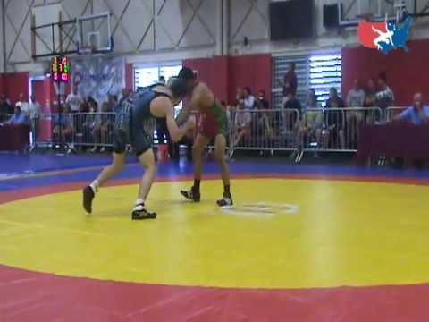 FILA JR Freestyle 74kg: Stephen Swan vs. Derek St. John