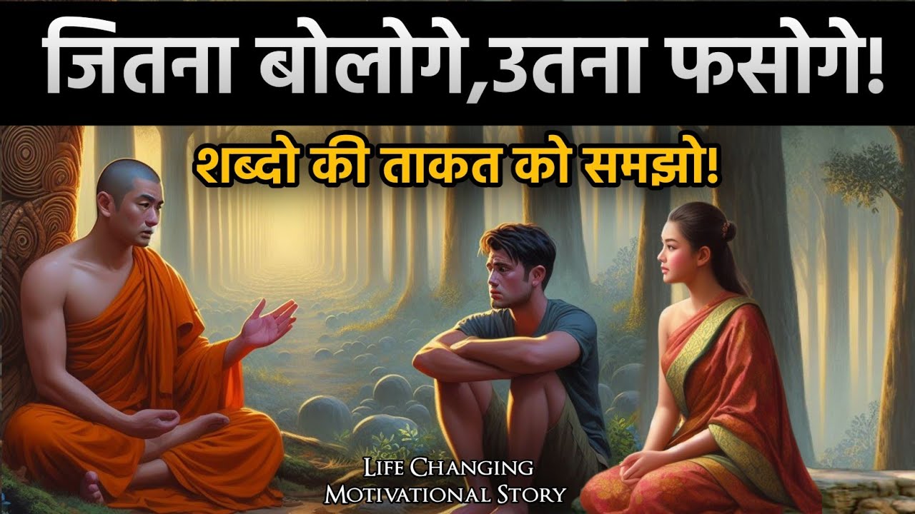 😡जितना जरूरत तो उतना ही बोलो- Budhhist Story On POWER OF WORD'S
