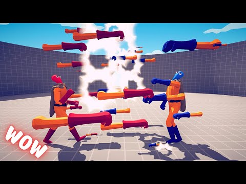 ALL NEW SECRET UNITS vs ITSELF - Totally Accurate Battle Simulator TABS