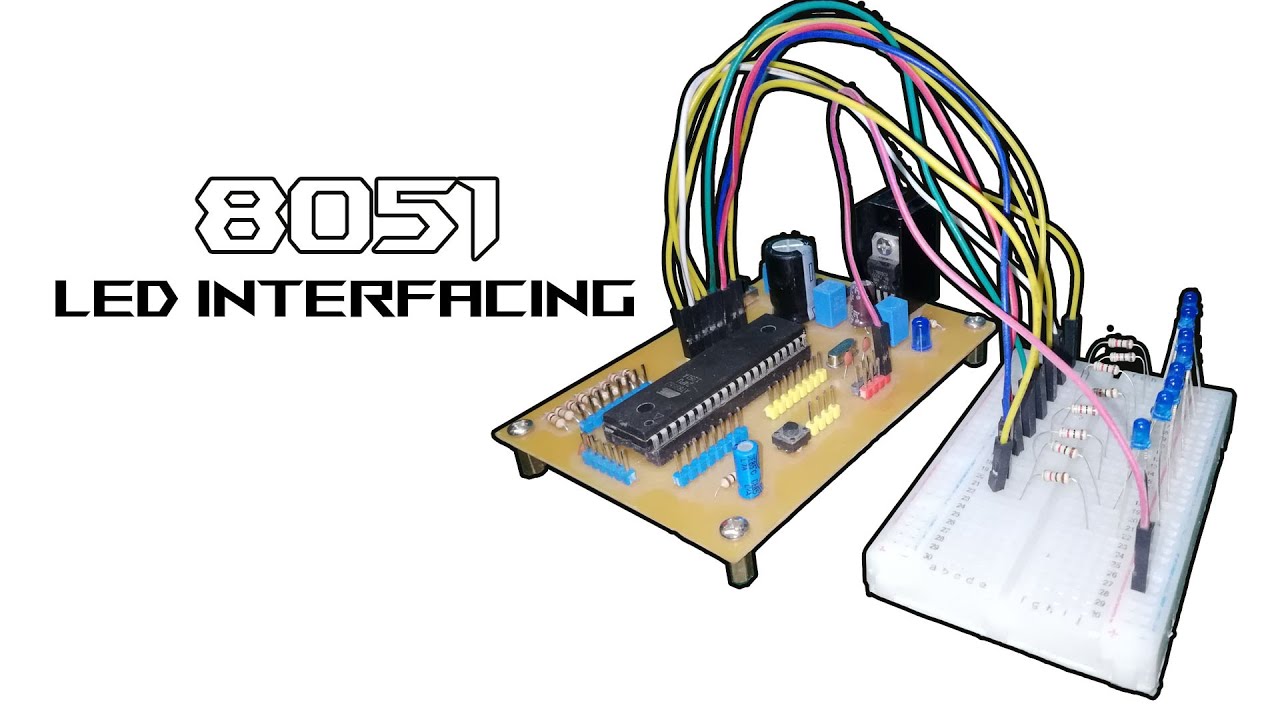 8051 LED Interfacing