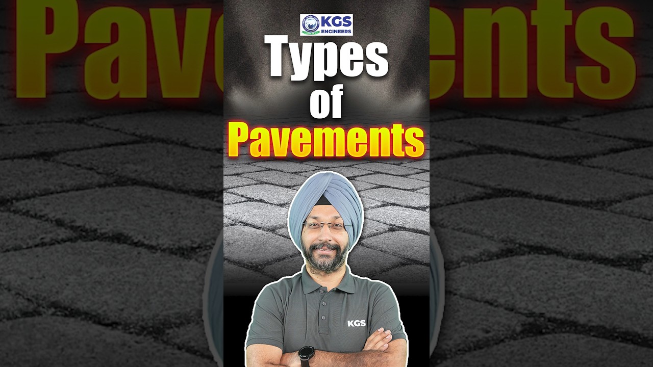 Types of Pavements by Chadha Sir #pavement #types #chadhasir #highway #civilengineers #kgsengineers