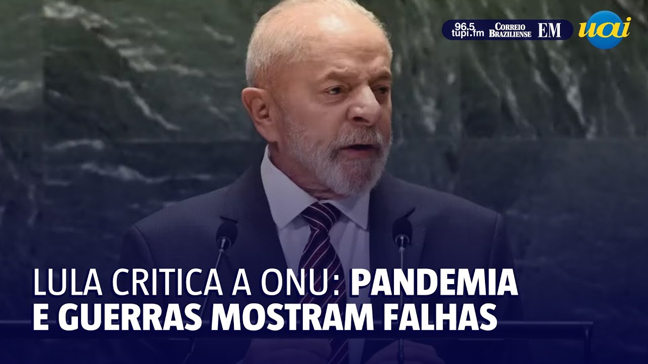 Lula diz que crises globais mostram falhas da ONU na Cúpula do Futuro em NY