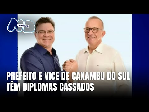 Justiça eleitoral cassa diplomas de prefeito e vice de Caxambu do Sul