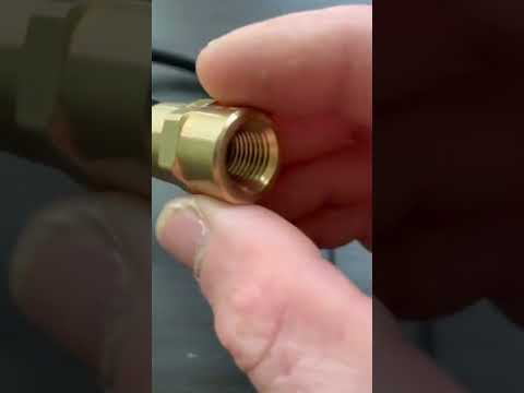 Scuba regulator hose.