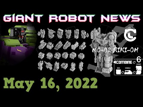 CUBE DEVASTATOR!!! | Giant Robot News, May 16, 2022