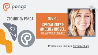 Amberly Russell, Zoomin' on Ponga, Sharing stories of experiences in the armed forces, Nov. 2021 video