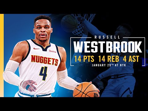 Russell Westbrook Double-Double Full Game Highlights vs. Knicks  📺 |  1/29/25