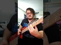 Protest the Hero - "Without Prejudice" Bass Solo #bass #metal #slapbass #prog #shorts