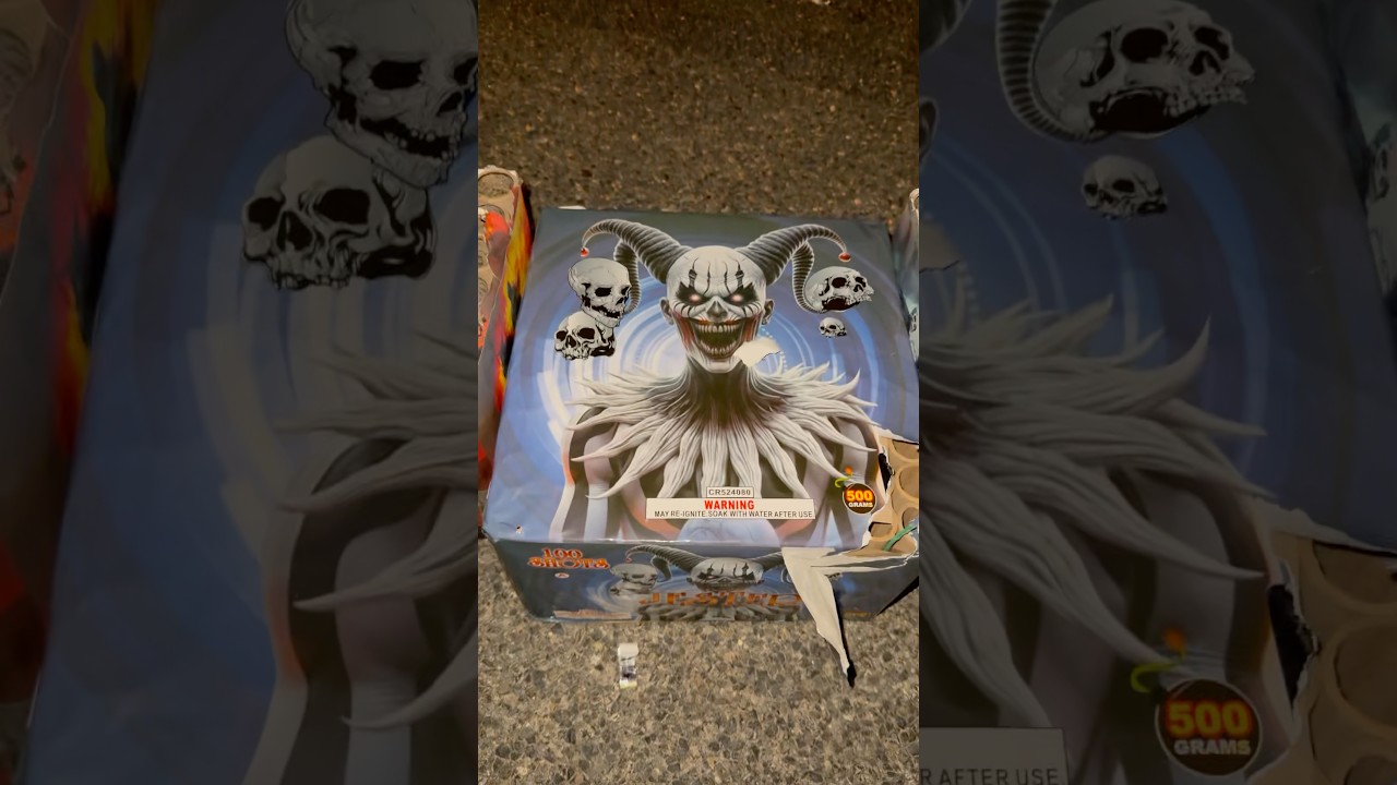 JESTER #1🙌100 SHOTS #fireworkcake #4thofjuly #fireworks