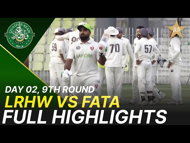 Full Highlights | Lahore Whites vs FATA Region | Day 2 | Quaid-e-Azam Trophy 2025-26 | M2P1K