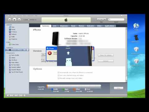 Downgrade Iphone Firmware 2.2.1 to 2.2