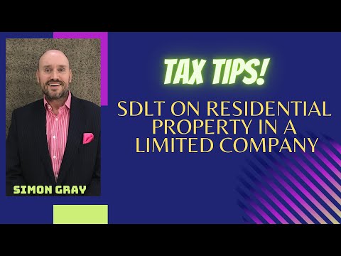 SDLT on Residential Properties in a Limited Company