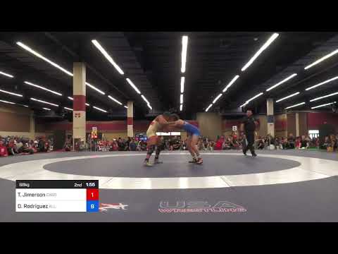 68 Kg Rr Rnd 1 - Tiera Jimerson, Cardinal Wrestling Club Vs Destiny Rodriguez, All-Phase Wrestling