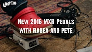 Video thumbnail for New MXR Pedals, Reverb, Studio Comp, DVP4, Green Rhino, Swollen Pickle, Bass Wah Mini & Petrucci Wah by Andertons Music Co