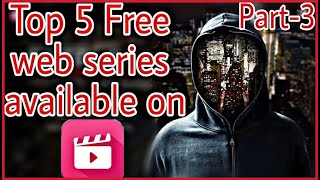 Top 5 web series free available on jio cinemas [part-3] top 5 suspense, thriller, comedy web series