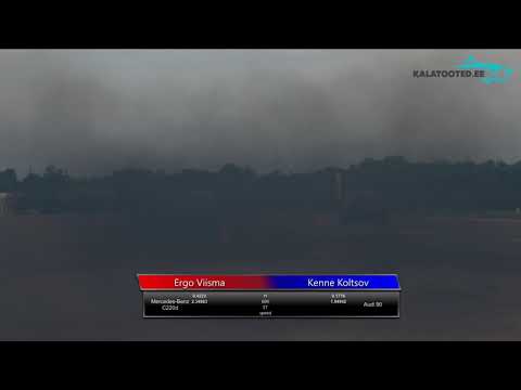 Ergo Viisma - Mercedes-Benz C220d vs Kenne Koltsov - Audi 90. Dragrace@KuressaareKiirendus2019
