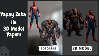 Yapay Zeka Kullanarak %100 Ücretsiz 3D Model Yapımı - TRELLIS