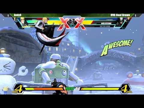 UMVC3 Semis @ NEC14 - AndyG vs UVG Noel Brown