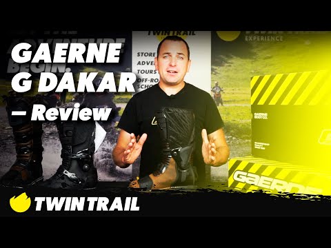 Botas Gaerne G Dakar - TwinTrail Review