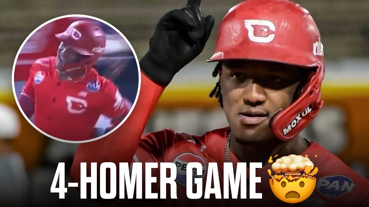 Luisangel Acuña Goes NUCLEAR: 4 Home Runs in One Game