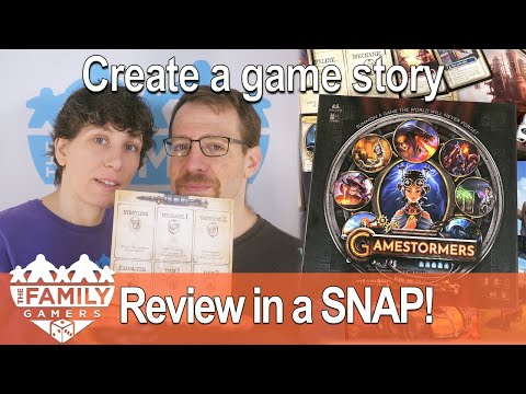 SNAP Review – Gamestormers [with The Family Gamers]