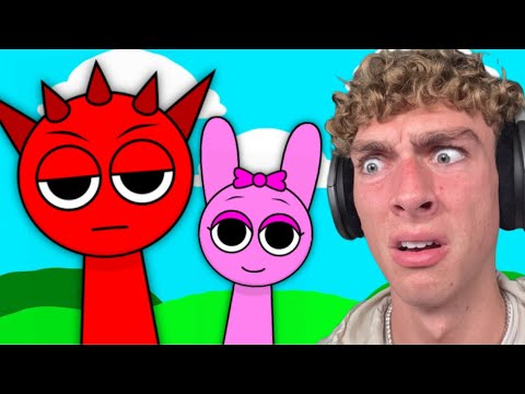 I Played Sprunki (it's VERY weird)