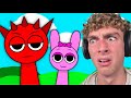 I Played Sprunki (it's VERY weird)