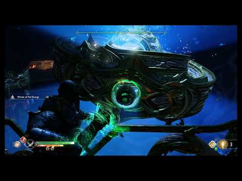 God of War - The Black Rune: Transfer Winds of Hel From Inner Ring to Outer Ring Tutorial PS4 (2018)