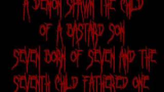 Boondox - Seven [VIDEO LYRICS]