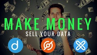 MAKE MONEY By Selling Your Data - GXChain, Datum, DataCoin, and Bottos